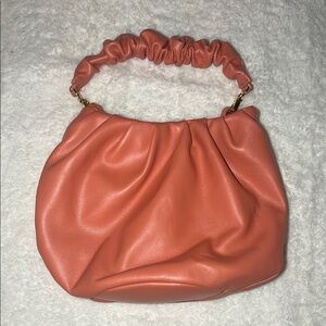 Wild Fable Coral Ruched Hobo Bag